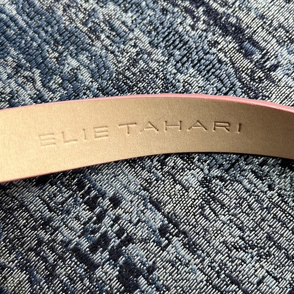 Genuine python snake skin belt by Elie Tahari. - Picture 2 of 3